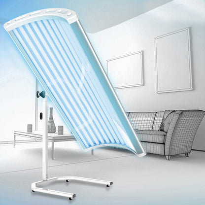 UVB Tanning Lamp  for Body  with 1000W German Cosmedico Special Tanning Lamps,360-Degree Adjustable Stand   Blue Sun Light for Home Use,Smooth Streak-Free Bronze in  Less Time.
